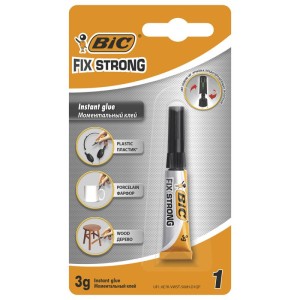 Клей универсальный "Bic fix strong" 3 гр