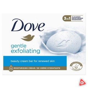 Мыло крем "Dove" Gentle Exfolation, 90 гр (Мягкое отшелушевание)