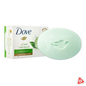 Мыло крем "Dove" Fresh Touch, 90 гр (Прикосновение свежести)