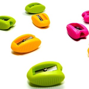 Точилка 1 отв Bruno Visconti Лего пластик с контейнером / 35-0046