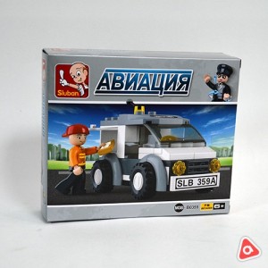 Конструктор Динозаврики "DIY"- машинки, в кпаковке 4 шт /1668-17