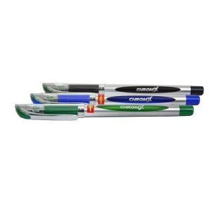Ручка шариковая Chrom 0,7 mm красный стержень уп/10 шт