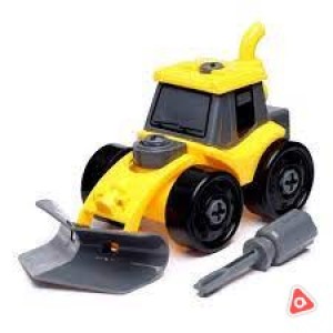 Конструктор винтовой с отверткой Трактор / 7016001