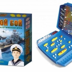 Игра настольная классическая стратегическая "Морской бой " 01121