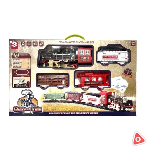 Игрушка "Железная дорога" Classical Train.Паровоз с дымом,светом и музыкой 3+ /3091