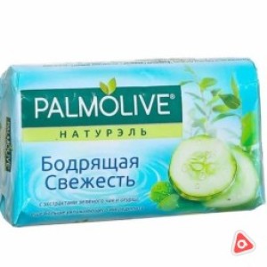 Мыло туалетное "Palmolive" Натурель "Зеленый чай и огурец" 150 гр