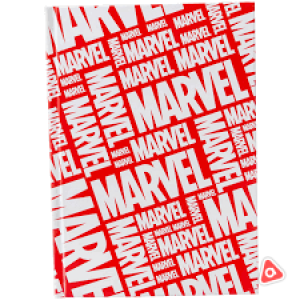 Ежедневник А5.80л. принт Marvel тв.обложка, глянец /9304208