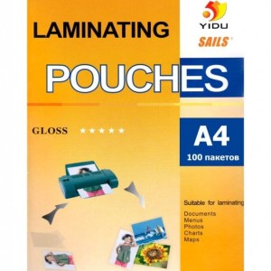 Пленка для ламинирования А4 POUCHES/YIDU 80 микр/кор 10 пач