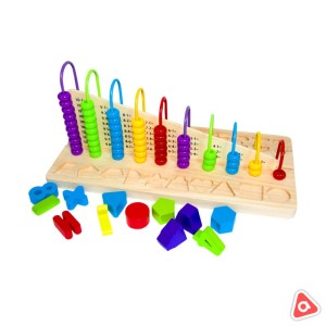 Развивающие фигурки дерев.счеты Beilaluna 3065 / КК0010