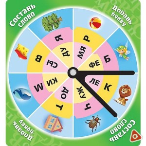 Игра обучающая Ребус "Hatber" на заклепке - Составь ребус - Добавь букву в пакете /20006