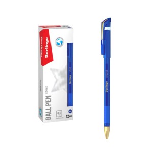 Ручка шариковая Berlingo X Gold 0,7 мм синий стержень /07500 /уп 12 шт